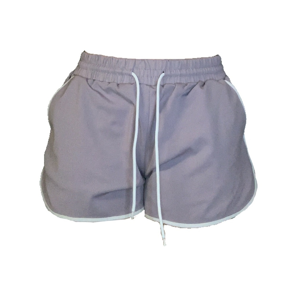 Shosho Purple Athletic Shorts